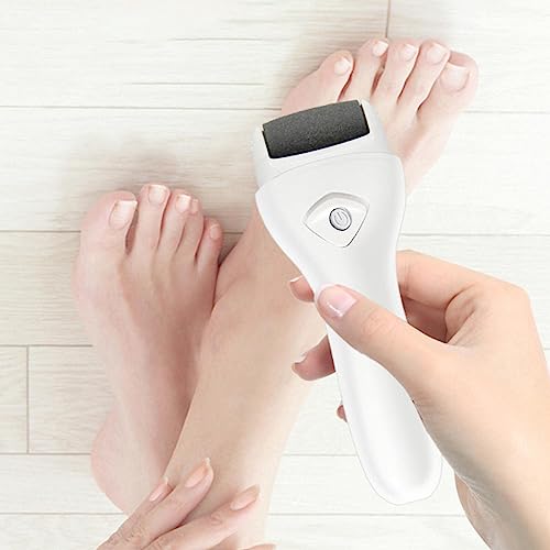Image of HANNEA Electric Removers, Pedicure Scrubber For Women Pedicure Machine Rechargeable Electronic Pedicure Tools, Portable Pedicure Device for Callus, Professional Feet Care
