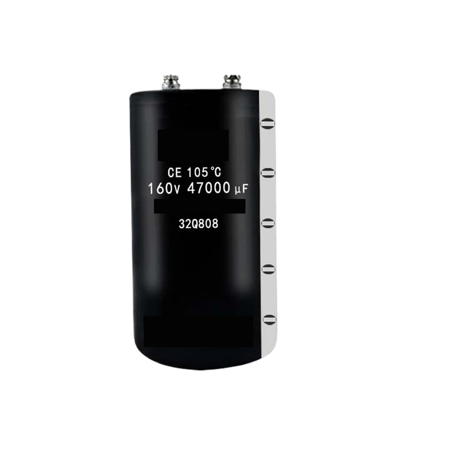 Condensateur 160V 47000uF à vis pour stabilisation de forte puissance