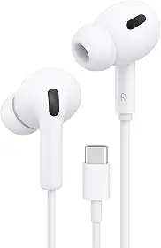 Fone de Ouvido com Fio Intra-auricular Tipo-C e Graves Potentes