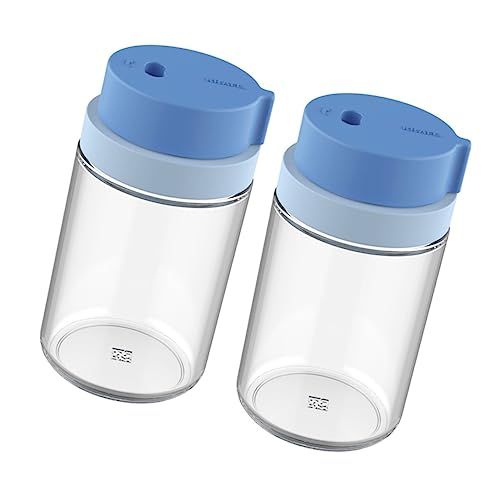 STOBAZA Seasoning Jars Spice Storage Bottle Pepper Salt Shaker Set for Kitchen