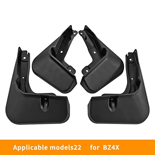 Bavettes garde-boue pour BZ4X 2022 : lot de 4 protections de roues