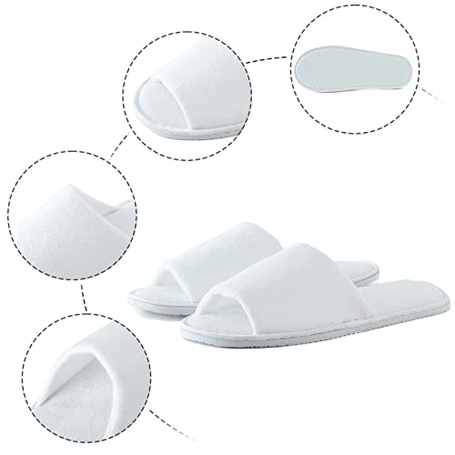 Men And Women Disposable Slippers Lightweight Flat Slippers Hotel Home Floor Open Toe Womens Soccer Slides4