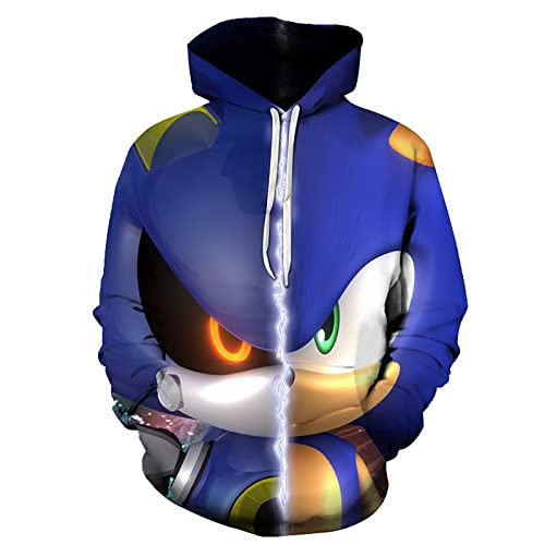 AubnICO Moletom infantil com capuz e bolso frontal para meninos e meninas, 15, 3G