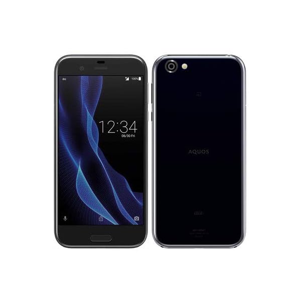 SHARP [SIM 잠금 해제 완료] au AQUOS R SHV39 Mercury Black
