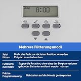 PetSafe Futterautomat für 5 Mahlzeiten für Hunde und Katzen, Futterspender, Mahlzeiten planen, 5 Schalen für je 237 ml (1 Cup)