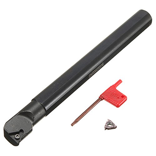 EsportsMJJ Snr0025S16 25X250Mm Tornio Barra di Alesatura Porta Utensile con Un Inserto Ag60 Ir 16