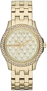 Armani Exchange Three-Hand Stainless Steel Women's Watch, 36mm case size