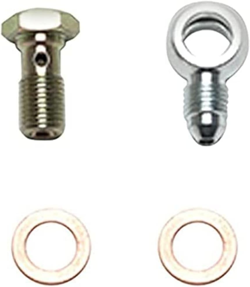 Fitting Kit, -3 Male w/ 3/8-24 Banjo Bolt (For Banjo Outlet Master Cylinders)