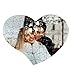 Piccolo puzzle a forma di cuore di San Valentino con la vostra foto preferita idea regalo romantica per fidanzato, fidanzata, marito, moglie, compagna, compagno, amante