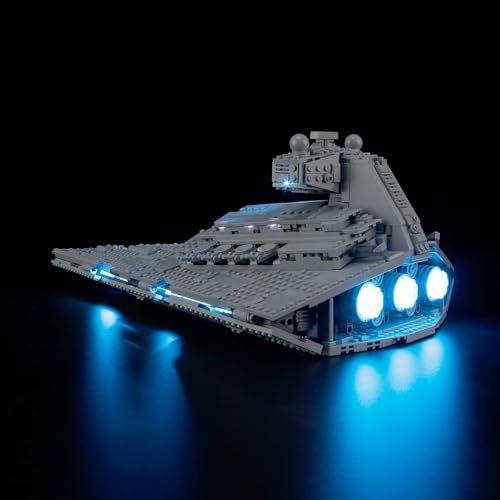 Image of LIGHTAILING Light for Lego-75394 Imperial Star-Destroyer - Compatible with Lego Building Set - NOT Included The Model Set