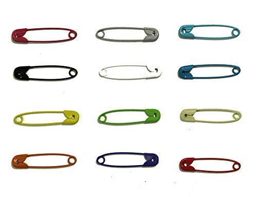 Multicolor Metal Clothing Accessories Trimming Fastening Safety Pins for DIY