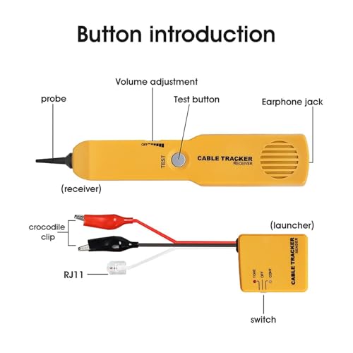 Kit sonda y probador de circuitos para continuidad de cable automotriz eficaz 5