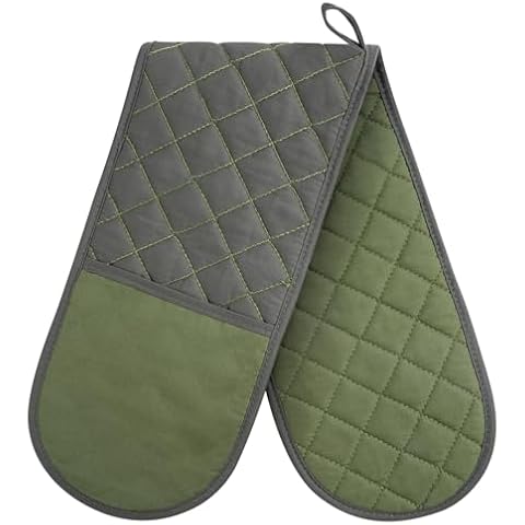 AUAUY Heat Resistant Double Oven Gloves Cover