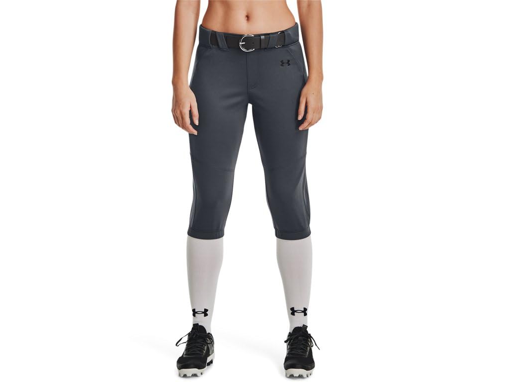 Under Armour Women's Vanish Fastpitch Softball Pants Grey/Black 2XL