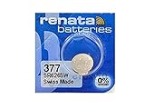 Renata Batteries 377 Silver Oxide Battery (5 Pack)