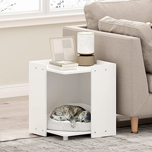 Enceinte pour bac à litière Furinno pour masquer les odeurs - 3