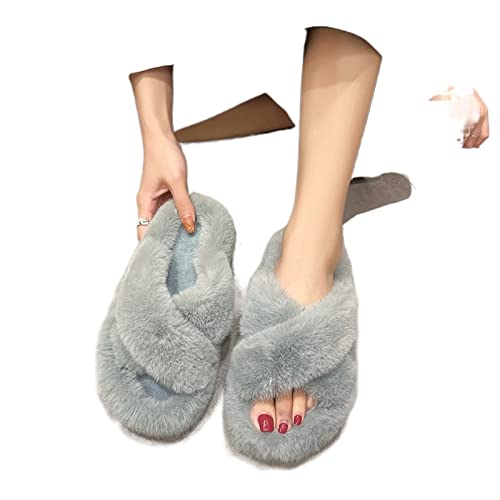 Chaussures confortables et semelles épaisses en coton pour la maison