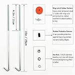 Battery-Hold-Down-Bracket-Aluminum-Alloy-Battery-Tie-Down-Bracket-Battery-Tray-for-Car-Battery-Mount-Bracket-Hold-Lock-Accessories-Car-Battery-Lock-Down-with-10in-J-bolts-Red