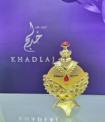 Khadlaj Original Hareem Al Sultan Gold Perfumes- Concentrated Perfume Oil (35Ml) #TOP1