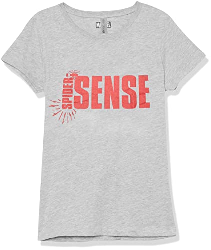 T-shirt Spider-Man filles Marvel en coton doux à manches courtes pour enfants