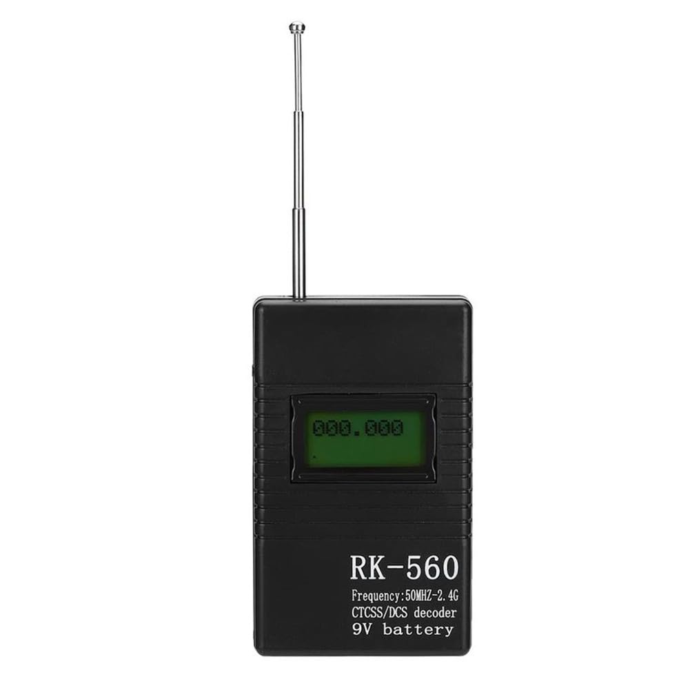 Jnchdghwa As Shown 50Mhz-2.4Ghz Frequency Meter Counter Radio Transceivers Professional Accurate Testing Accessory Hand Walkie-Talkie