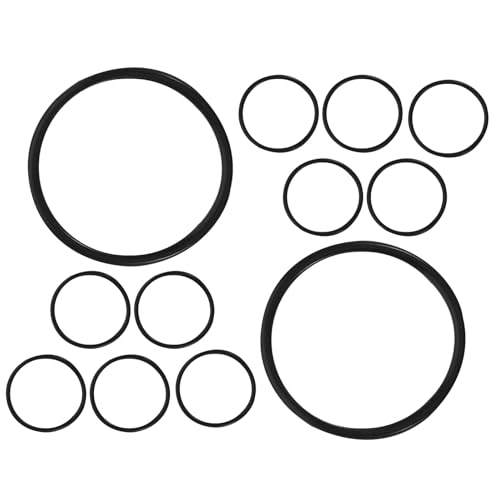 TOYZFRIENDY 12 Elastici Antiurto per Microfono a Condensatore Anelli in Gomma Ammortizzanti per Supporto Microfono da Scrivania Fasce Elastiche Antivibrazione per Registrazioni e Sessioni