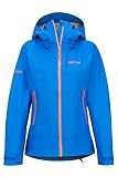 Marmot Damen Hardshell Regenjacke, Winddicht, Wasserdicht, Atmungsaktiv Wm's Starfire, Clear Blue, L, 36530