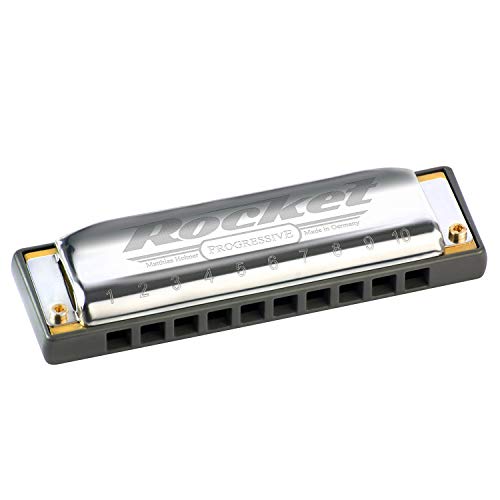 Hohner Harmonicas M2013BX Rocket Harmonica, Key of B, multi-coloured (M2013BX-B)