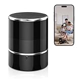 CHEJZVAY Hidden Spy WiFi Camera in Bluetooth Speaker with 240° Viewing Angle,Hd 1080P,Wireless Security Cameras,Nanny Cams Phone App,Motion Activated for Home Offices Store(2.4G /5G)