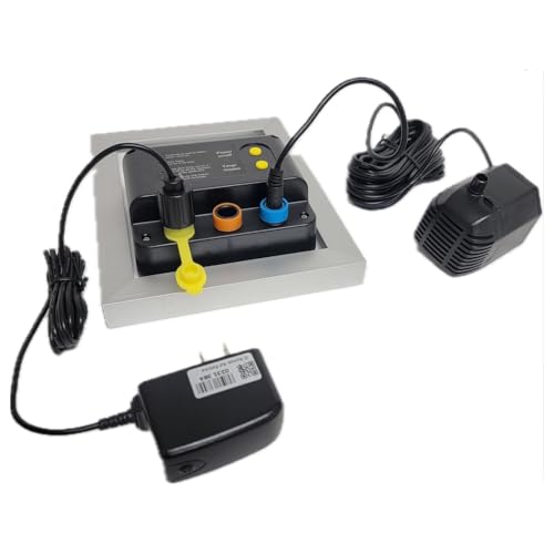 ASC Solar Water Pump Kit for Fountain Pool and Pond (AC Adapter)