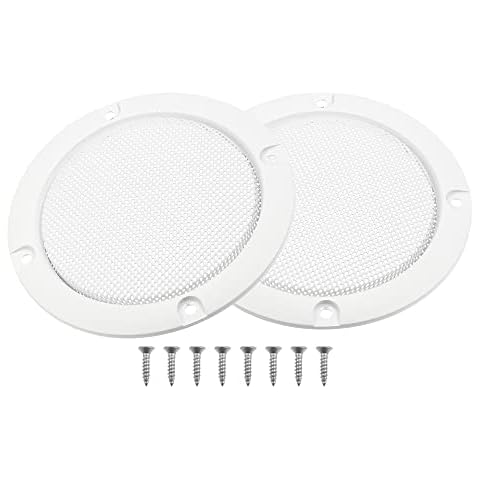 X AUTOHAUX 3" Car Speaker Covers with Screws Cover