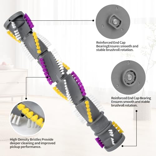 Image of Brush Roll & Belt Kit for Bissell CleanView Swivel Rewind Vacuum Fits 2252 2253 2254 2256 2258 2259 2260 2316 2486 2487 2488 2489 3195 3196 3197 3197A 3198 3198A Replace Parts 1604545 1600159 1611230