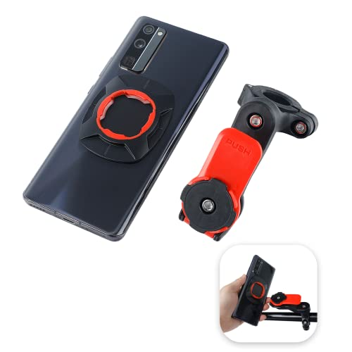 yeesport Support de téléphone de vélo en Plastique : Support de téléphone de vélo Polyvalent pour Guidon de Moto Cover