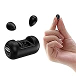Xmenha Tiny Invisible Mini Earbuds Wireless Bluetooth Small Invisible Headphones Ear Buds for Sleeping Smallest Micro Hidden Discreet Small Earbuds For Work