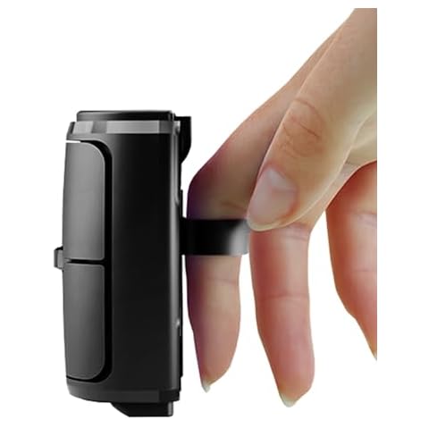 Geyes Mini Finger Mouse, Portable Bluetooth and 2.4g Wearable Finger Or Desktop Use Wireless Mouse for Pc Laptop Tablet Mac... Cover