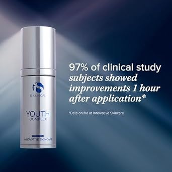 IS CLINICAL Youth Complex, An Anti-aging, Formula Boosts Collagen and Elastin Production Anti-wrinkle and Firms Skin