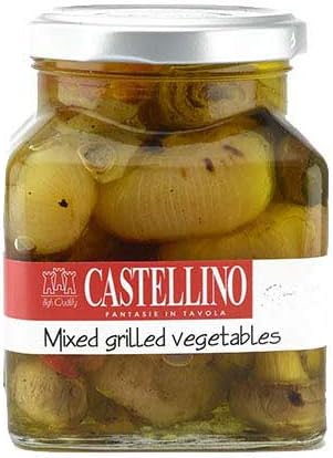 Castellino Mixed Grilled Vegetables 10oz Jar (6 Pack)