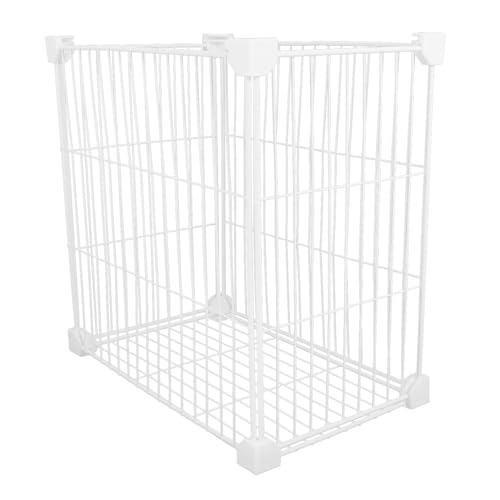jojofuny Cesta de Almacenamiento de Congelador Organizador de Canasta de Alambre de Metal para Vegetales Alimentos Refrigerios Cobeja de Congelador Dividida para Refrigeradores de Cofre
