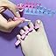 0.2'' Toe interval 12 PCS blue+yellow+pink