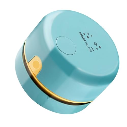 Image of Roleader Mini Desktop Vacuum Cleaner USB Rechargeable Handheld Keyboard Vacuum for Desktop Cleaning with Abs Material and Efficient Dust and Debris Removal
