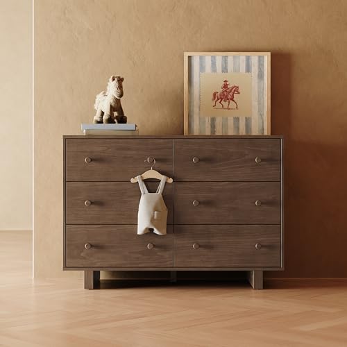 Image of Storkcraft Texas 6 Drawer Dresser, Hazelnut