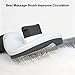 Cat Brush, Self Cleaning Slicker Brush, Skin-Friendly Grooming Tool for Cats & Dogs, Easily Removes Shedding Hair & Mats, Pet Massaging Tool for Long and Short, No Hair Build-Up, Easy to Clean