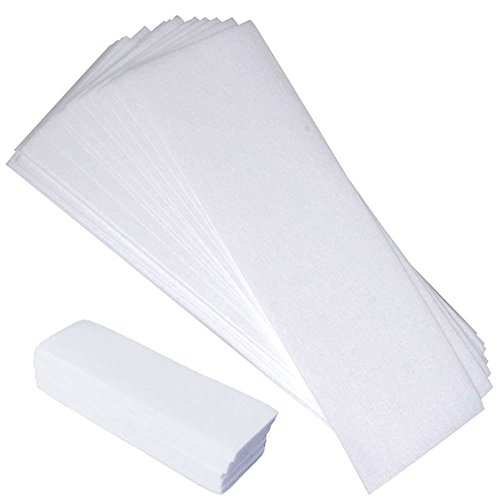 Epilating Waxing Strips Non-Woven, 100 count (50 small, 50 large)