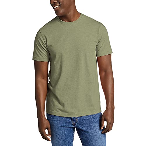 Eddie Bauer Men's Legend Wash Pro Short-Sleeve T-Shirt - Classic, Eucalyptus Large