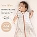 Yoofoss Baby Sleep Sack 0-6 Months 0.5 Tog Wearable Blanket for Baby, 3 Pack 100% Organic Cotton Infant Toddler Sleeping Sack 2-Way Zipper Lightweight Sleep Sack