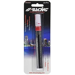 Simoni Racing TP/1R bandenmarkering pen (Tyre Marker) -rood, rood