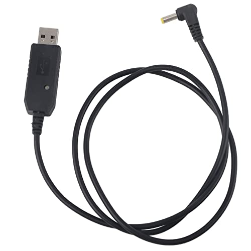 Mrisata KLEOADP2I8G4RS0C 2.5Mm Usb Charger Cable With Light Indicator For Baofeng Battery Uv 5R And Uv 82 3800Mah Bl 5L And Bl 8 High Capacity Batteries For Two Way Radios cover