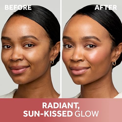 Image of No7 Pro Artist Color & Glow Cream Blush Stick - Dual-Ended Blush for Cheeks, Eyes & Lips - Delivers Soft-Focus Radiance and Buildable Color - Peachy Coral /Rose Glow (10g)