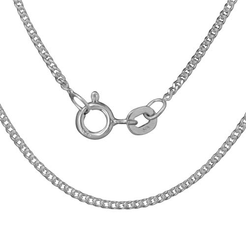 18 inch Curb Style Chain 925 Sterling Silver Jewelry DGC1033