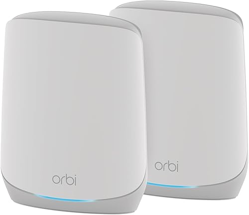 NETGEAR Orbi Sistema de red de malla WiFi 6 de tres bandas para todo el hogar (RBK752P) - Router con 1 extensor de satélite, características de